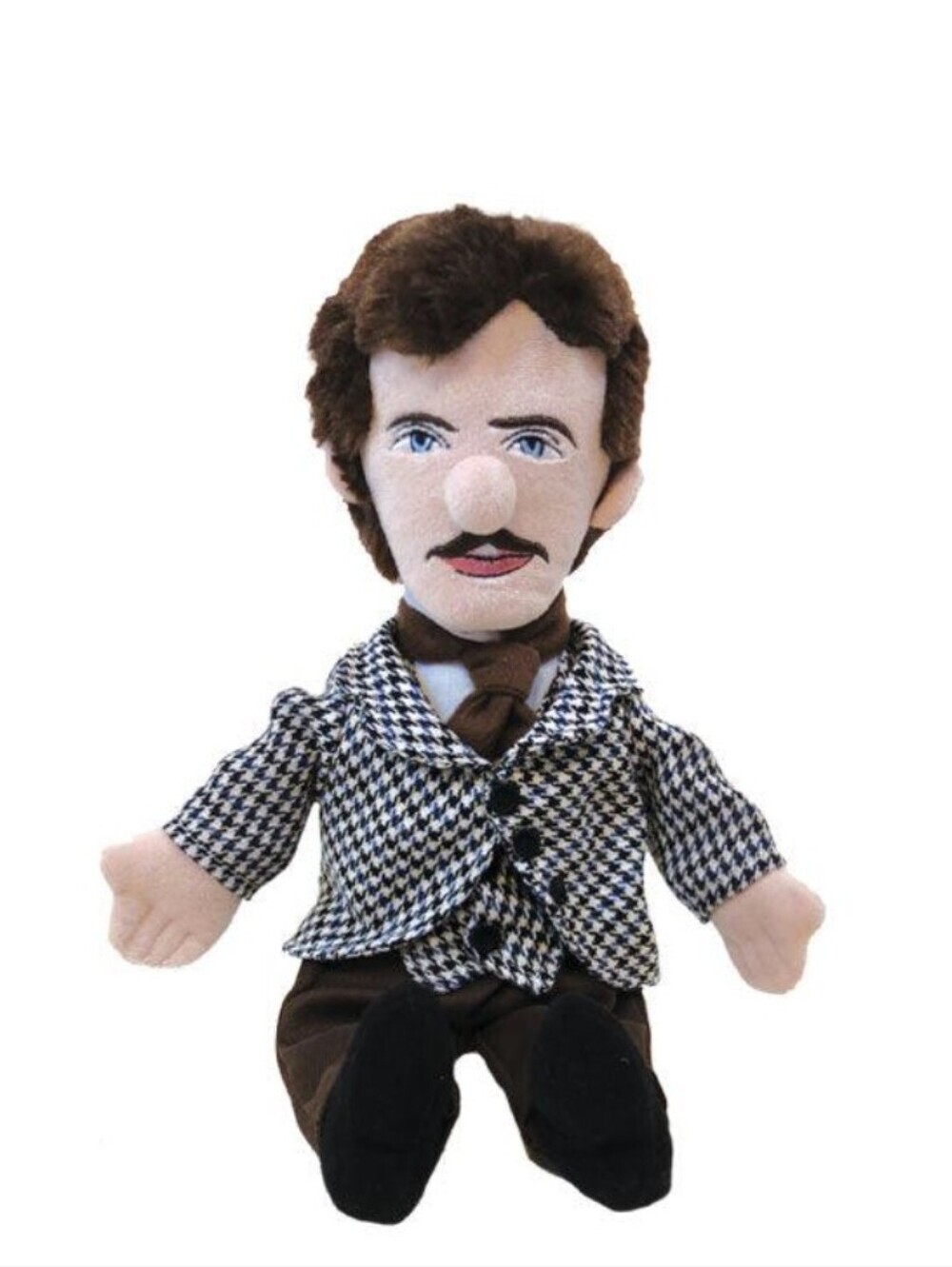 Nikola Tesla Little Thinker Plush Doll - The Unemployed Philosophers Guild 7"